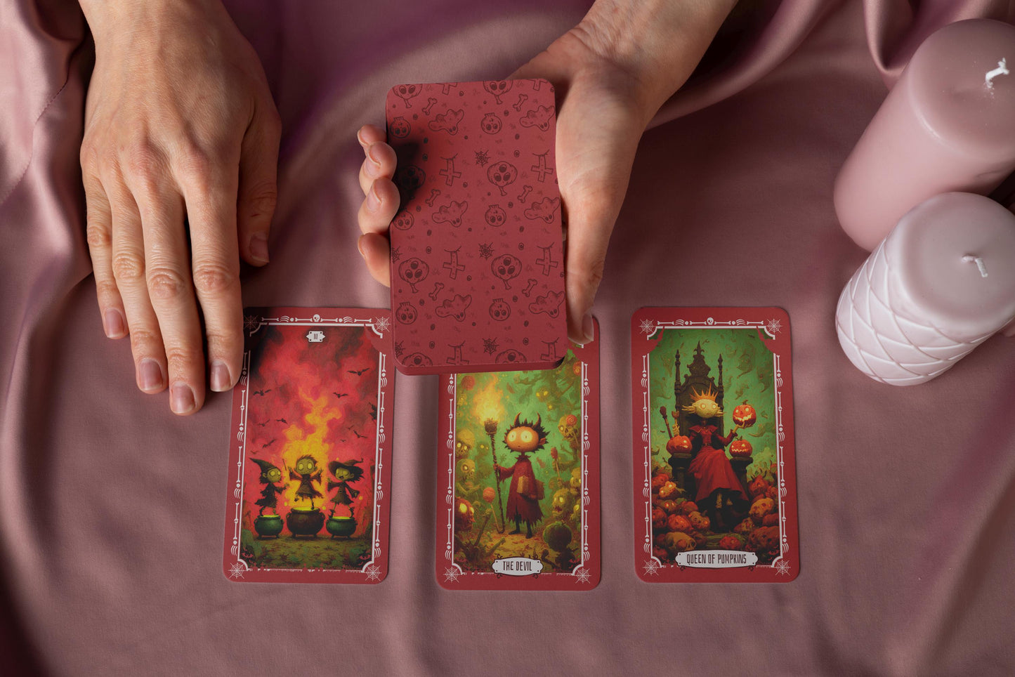 Halloween Tarot Destesi – Gölgeler ve Alametler Arasında 78 Kartlık Ürkütücü Bir Kehanet Yolculuğu