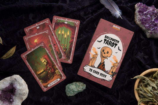 Halloween Tarot Destesi – Gölgeler ve Alametler Arasında 78 Kartlık Ürkütücü Bir Kehanet Yolculuğu