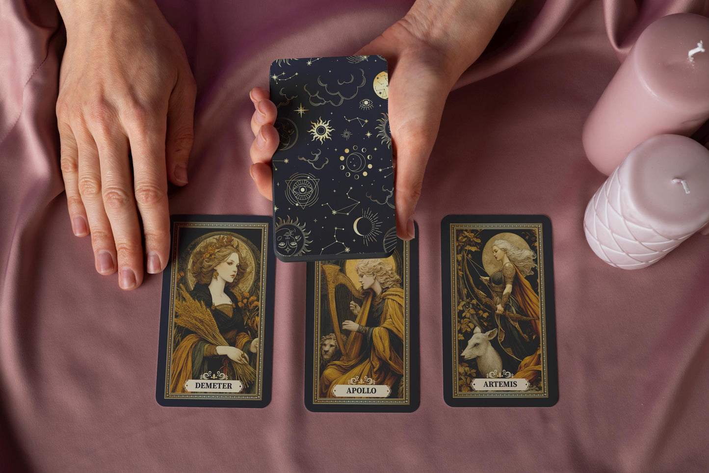 Mitoloji Oracle Kart Destesi | Yunan ve Roma Tanrıları ve Tanrıçaları | Kehanet Destesi | Arketipsel Bilgelik | Tarot Alternatifi