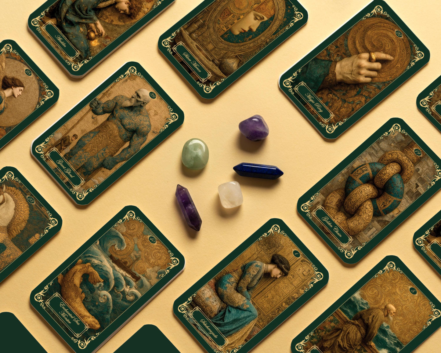 One Thousand and One Nights Oracle Deck | Arabian Myth &amp; Magic | Divination Cards | Eastern Folklore | Intuitive Oracle