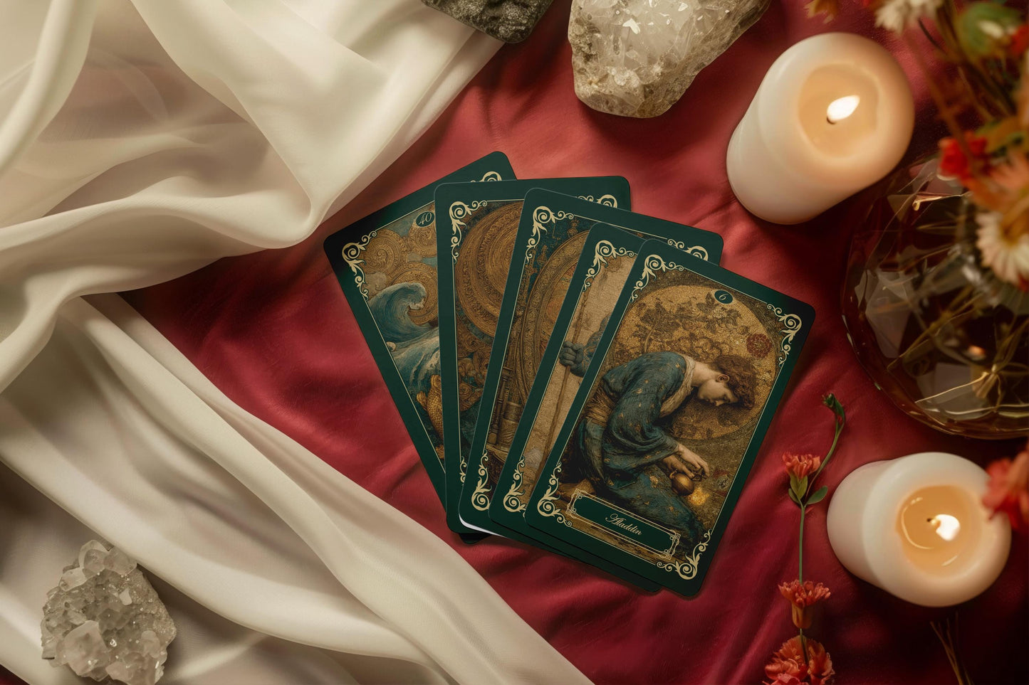 One Thousand and One Nights Oracle Deck | Arabian Myth &amp; Magic | Divination Cards | Eastern Folklore | Intuitive Oracle