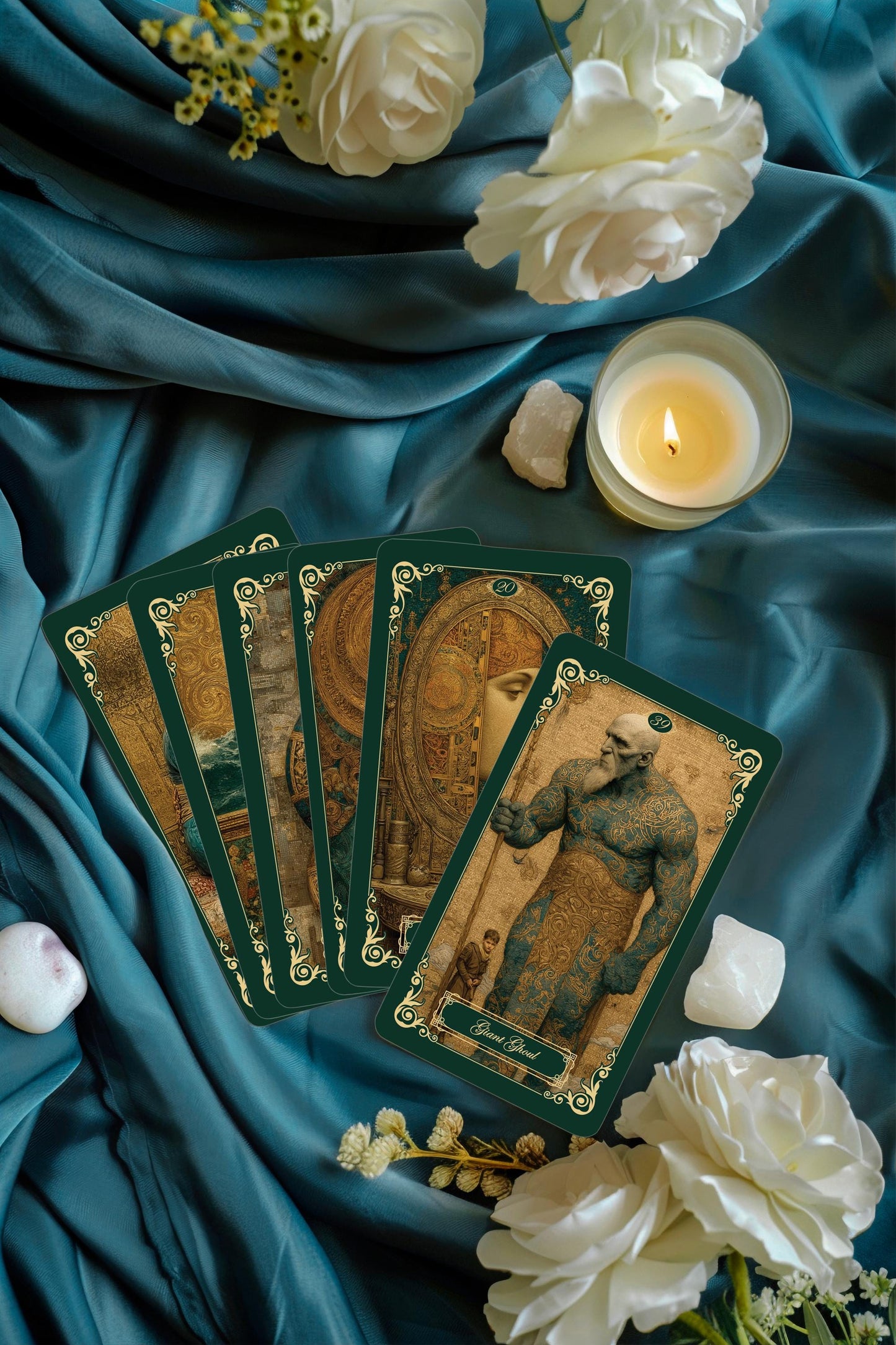 One Thousand and One Nights Oracle Deck | Arabian Myth &amp; Magic | Divination Cards | Eastern Folklore | Intuitive Oracle