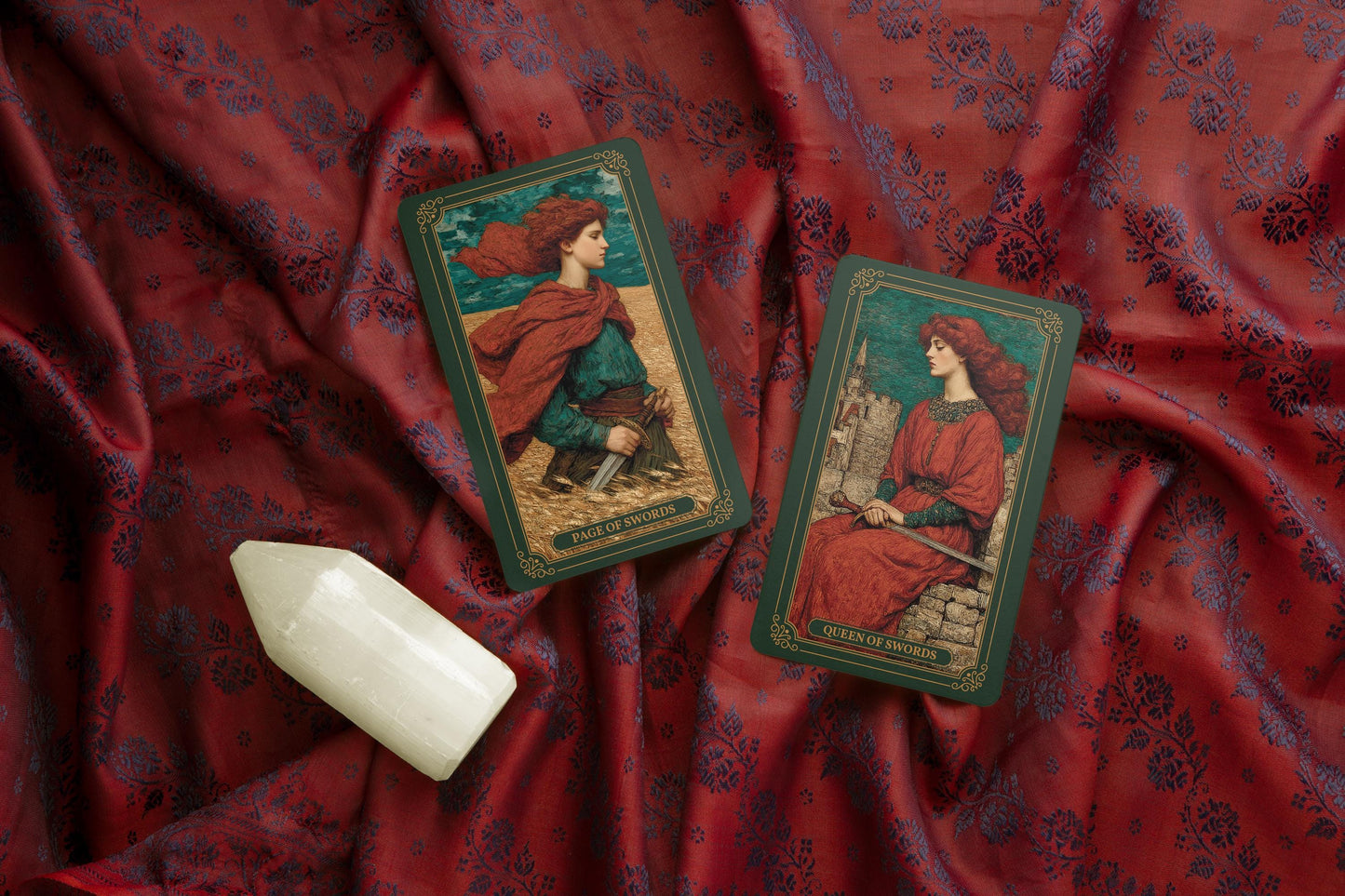 Romantizm Tarot Destesi - Tam 78 Kartlık Fine Art Tarot - 19. Yüzyıl Romantik Yağlıboya Sanatından İlhamla - Rider–Waite Uyumlu