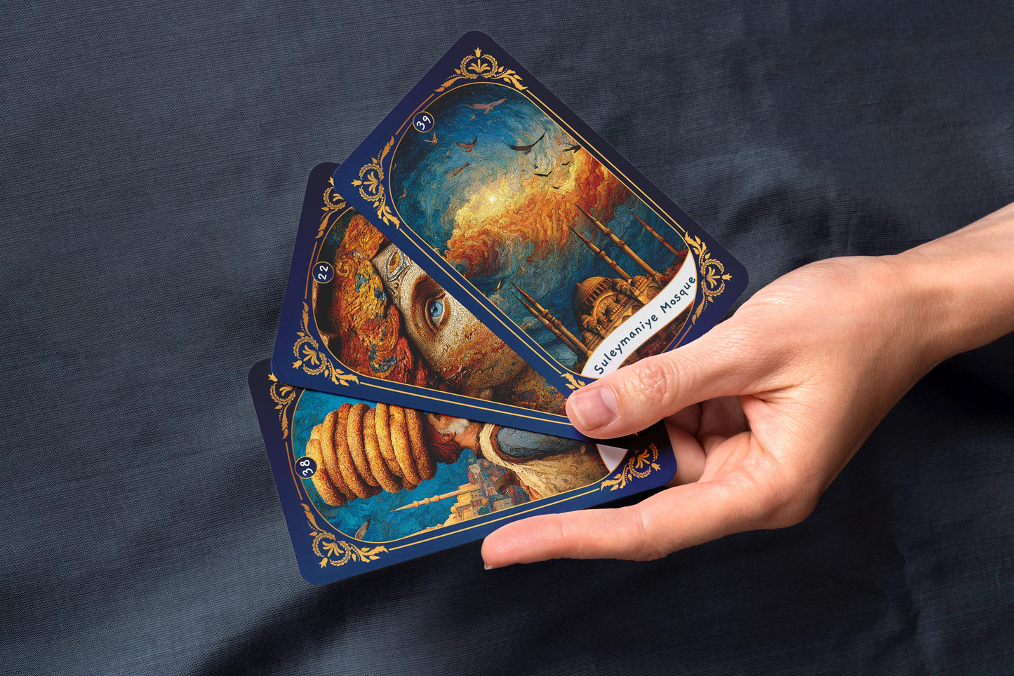 İstanbul Oracle Kart Destesi | 40 Kartlık Kehanet Destesi | Osmanlı Mistisizmi, Kentsel Folklor, Kutsal Semboller, Gölge Çalışması ve Dişil Bilgelik