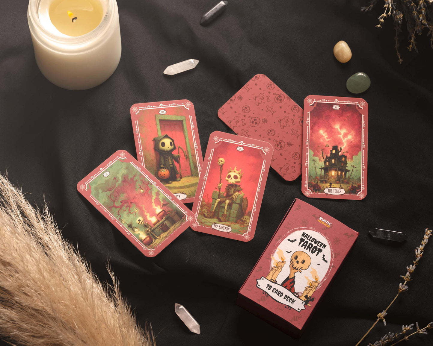 Halloween Tarot Destesi – Gölgeler ve Alametler Arasında 78 Kartlık Ürkütücü Bir Kehanet Yolculuğu
