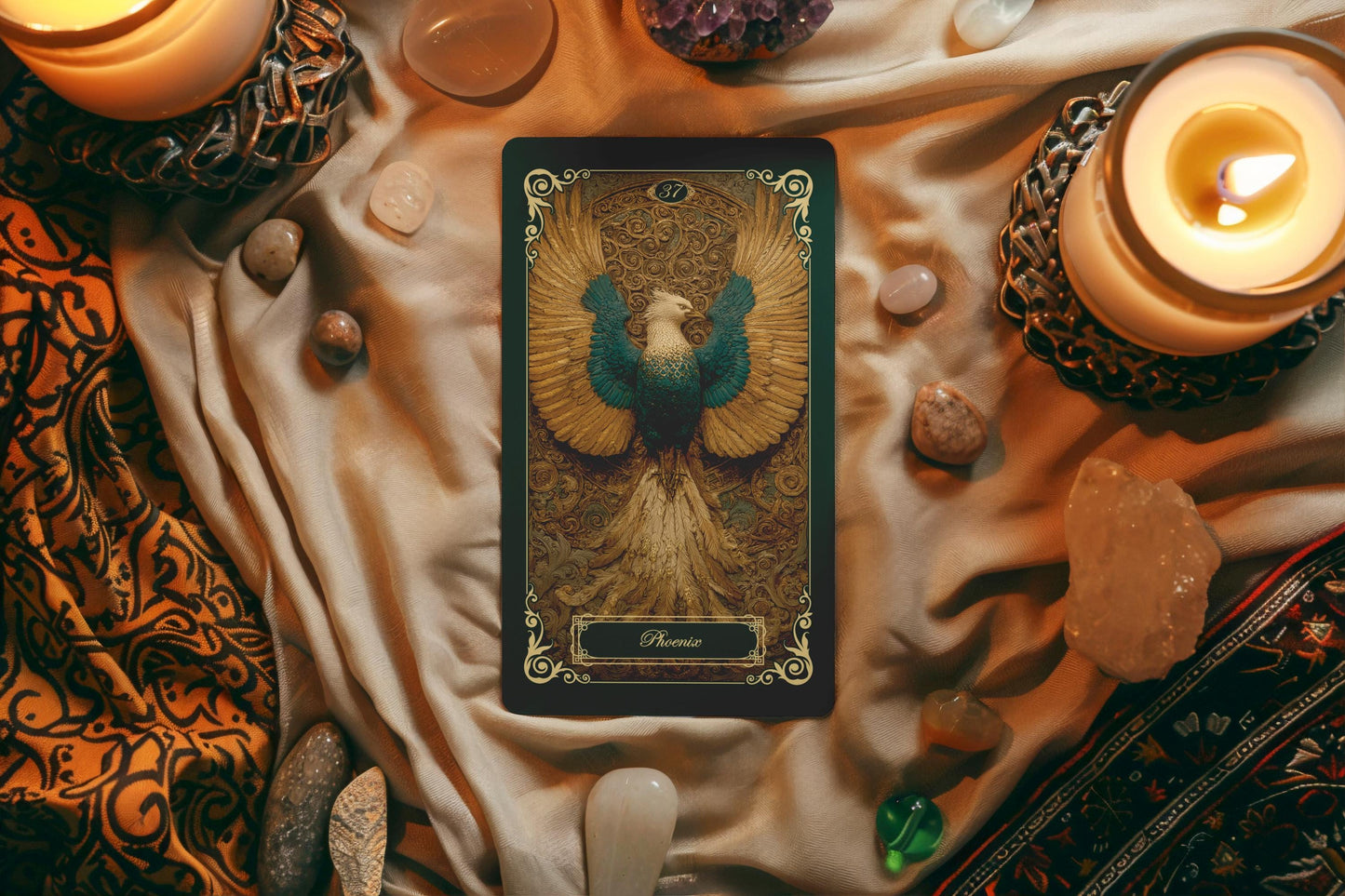 One Thousand and One Nights Oracle Deck | Arabian Myth &amp; Magic | Divination Cards | Eastern Folklore | Intuitive Oracle