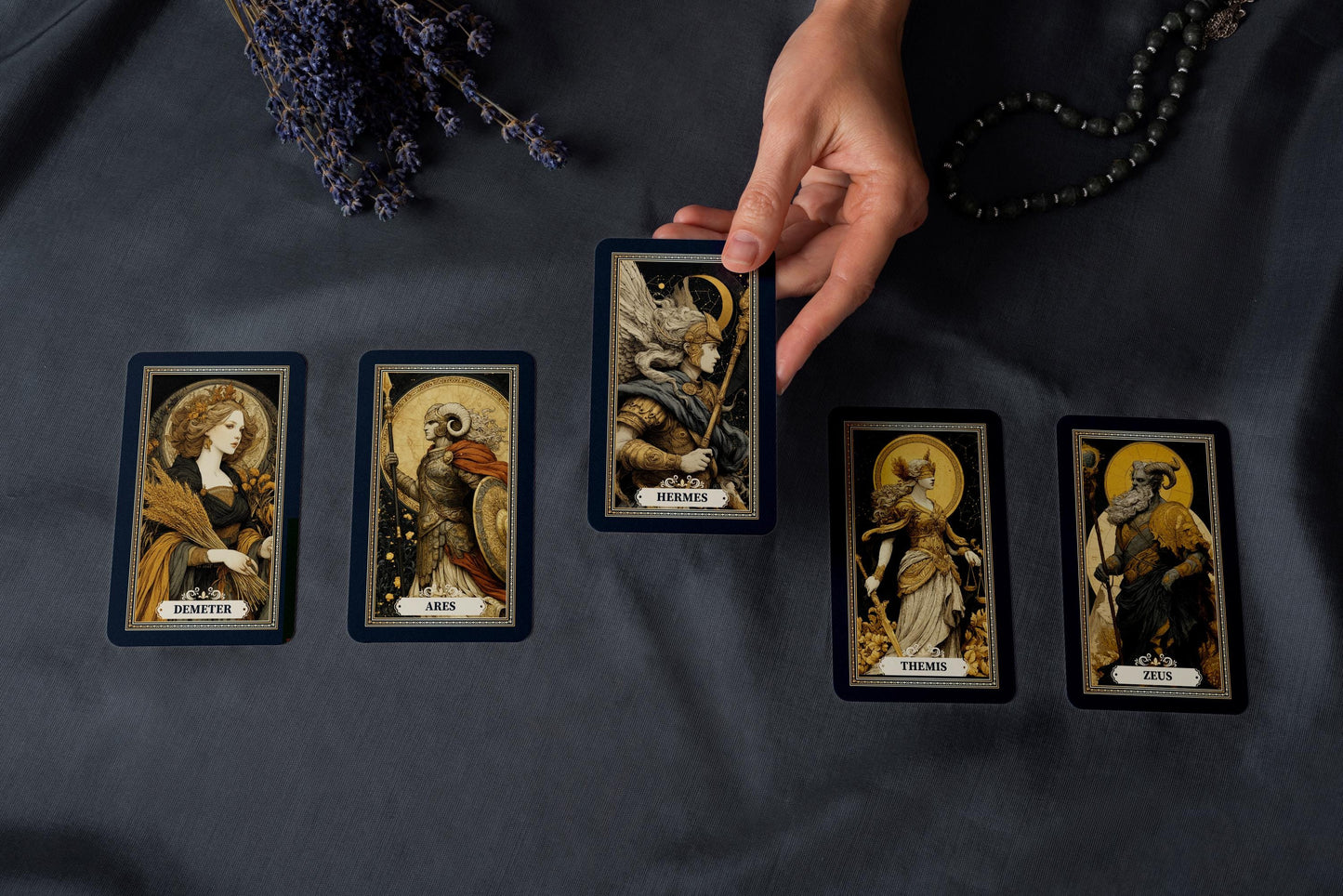 Mitoloji Oracle Kart Destesi | Yunan ve Roma Tanrıları ve Tanrıçaları | Kehanet Destesi | Arketipsel Bilgelik | Tarot Alternatifi